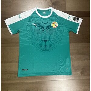 Senegal National‎ Team 2018 Away Soccer Jersey Shirt Puma Green Mens XL (Medium)